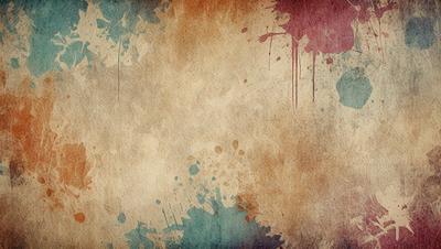 The primary subject of the image is a painting or drawing of a wall with a brown and blue color scheme. The setting is a room with a wall that has been painted with a mix of brown and blue colors. The visual style appears to be a combination of painting and drawing, creating a unique and artistic appearance. The colors and mood of the image are warm and inviting, with the brown and blue tones creating a sense of depth and texture on the wall.