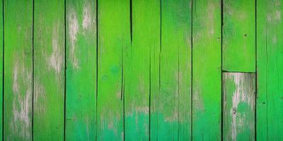 The primary subject of the image is a green wooden wall. The setting is a room with a green wooden wall, and the visual style is a photo. The dominant colors are green and white, creating a calm and natural atmosphere.