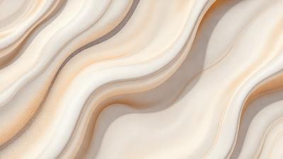 The primary subject of the image is a white, wavy, and flowing pattern. The setting is a white background, which creates a clean and minimalistic appearance. The visual style is a combination of digital art and illustration, as the pattern appears to be a digital creation. The colors and mood of the image are predominantly white, giving it a calm and serene atmosphere.