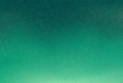 The primary subject of the image is a green background with a pattern of small circles. The setting appears to be a wall or a surface with a patterned texture. The visual style of the image is a close-up of the pattern, which gives it a digital art or illustration appearance. The dominant colors in the image are green and white, creating a calm and soothing atmosphere.