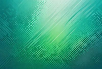 The primary subject of the image is a green and white patterned background. The setting is a colorful, patterned surface, which creates a vibrant and lively atmosphere. The visual style of the image is a combination of digital art and illustration, with a focus on the intricate patterns and colors. The dominant colors in the image are green and white, which create a sense of freshness and cleanliness.