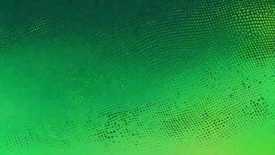 The primary subject of the image is a green background with a pattern of dots. The setting appears to be a digital art or illustration, as the dots are arranged in a visually appealing manner. The visual style is a mix of digital art and pattern, creating a unique and interesting design. The colors and mood of the image are predominantly green, giving it a calm and soothing atmosphere.