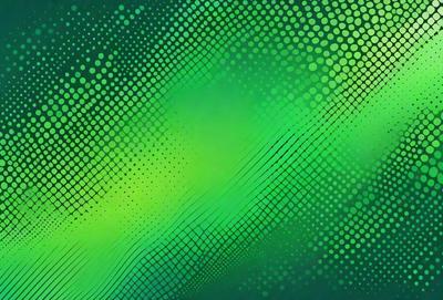 The primary subject of the image is a green and white patterned background. The setting is a green and white patterned background, which creates a visually appealing and vibrant atmosphere. The visual style of the image is a combination of digital art and illustration, as it features a unique and intricate pattern. The colors and mood of the image are predominantly green and white, giving it a fresh and lively feel.