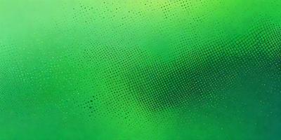 The primary subject of the image is a green background with a pattern of dots. The setting appears to be a digital art or illustration, as the dots are arranged in a visually appealing manner. The visual style is a mix of a photo and digital art, creating a unique and interesting pattern. The colors and mood of the image are predominantly green, giving it a calm and soothing atmosphere.