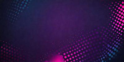 The primary subject of the image is a purple background with a pattern of pink dots. The setting is a dark room, and the visual style appears to be a digital art or illustration. The dominant colors are purple and pink, creating a calm and soothing atmosphere.