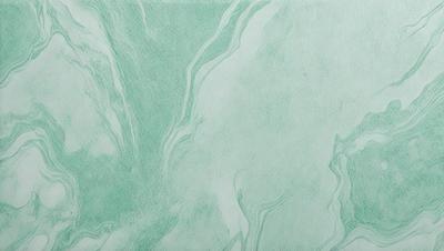 The primary subject of the image is a green and white marbled wallpaper. The setting is a room with a green and white marbled wallpapered wall. The visual style is a patterned wallpaper, which gives the room a unique and elegant appearance. The colors and mood of the image are predominantly green and white, creating a calm and soothing atmosphere.