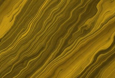 The primary subject of the image is a close-up of a yellow and green marbled surface, which appears to be a piece of wood or a stone. The setting is a natural environment, with the marbled surface being the main focus of the image. The visual style is a close-up, which emphasizes the intricate patterns and textures of the marbled surface. The colors and mood of the image are predominantly yellow and green, giving it a warm and natural atmosphere.
