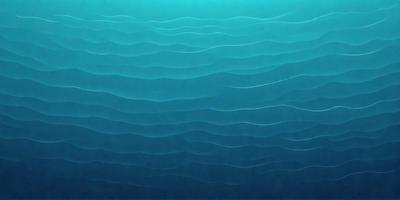 The primary subject of the image is a blue ocean with waves. The setting is underwater, with the waves creating a dynamic and visually appealing scene. The visual style is a combination of photo and digital art, creating a realistic yet artistic representation of the ocean. The dominant colors are blue and white, with the blue ocean and white waves creating a serene and calming atmosphere.