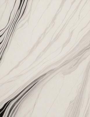 The primary subject of the image is a marble-like surface with a patterned texture. The setting is a white background, which provides a clean and minimalist appearance. The visual style is a combination of a photo and digital art, creating a unique and artistic representation of the marble pattern. The colors and mood of the image are predominantly white, giving it a clean and elegant feel.