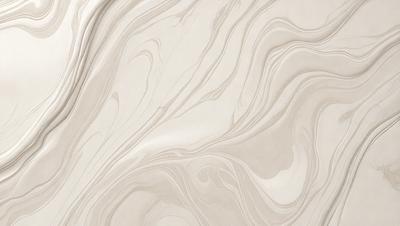 The primary subject of the image is a white marble wall with a patterned texture. The setting is a room with a white marble floor. The visual style is a close-up of the marble wall, showcasing its unique texture. The colors and mood of the image are predominantly white, giving it a clean and elegant appearance.