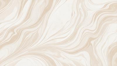 The primary subject of the image is a white marble wall with a pattern of swirls and waves. The setting is a room with a white marble floor, which complements the wall. The visual style is a close-up of the marble wall, showcasing its intricate design. The colors and mood of the image are predominantly white, giving it a clean and elegant appearance.