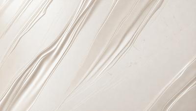 The primary subject of the image is a white wall with a pattern of swirls and waves. The setting is a room with a white background, and the visual style appears to be a combination of a photo and digital art. The dominant colors are white and gray, creating a clean and minimalist atmosphere.