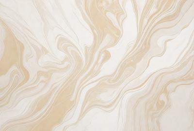 The image features a white and brown marbled wall with a patterned design. The wall appears to be made of marble, giving it a luxurious and elegant appearance. The combination of white and brown colors creates a visually appealing contrast, making the wall stand out as the primary subject of the image.