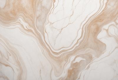 The primary subject of the image is a marble wall with a unique and intricate design. The setting is a room with a white background, which highlights the marble wall. The visual style is a close-up of the marble wall, showcasing its texture and patterns. The colors and mood of the image are predominantly neutral, with the marble wall being the main focus and drawing attention to its distinctive features.