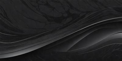 The primary subject of the image is a black and white photo of a marble wall. The setting is a dark room with a black background. The visual style is a close-up of the marble wall, showcasing its texture and pattern. The colors and mood of the image are predominantly dark and moody, with the black and white color scheme adding to the dramatic atmosphere.