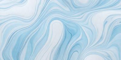 The primary subject of the image is a blue and white painting of a water-like surface. The setting is a blue and white background, which creates a visually striking contrast with the painting. The visual style is a combination of digital art and illustration, giving the painting a unique and artistic appearance. The dominant colors are blue and white, creating a serene and calming atmosphere.