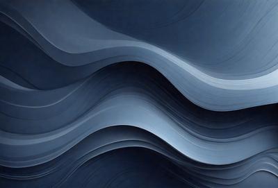 The primary subject of the image is a blue and white wave, which is the main focus of the scene. The setting is a blue background, which creates a contrasting and visually appealing environment. The visual style of the image is a combination of digital art and illustration, giving it a unique and artistic appearance. The dominant colors in the image are blue and white, which contribute to a calm and serene atmosphere.
