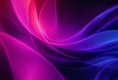 The primary subject of the image is a purple and blue swirling pattern. The setting is a dark background, which contrasts with the vibrant colors of the swirling pattern. The visual style appears to be a digital art or illustration, as the colors and patterns are intricately detailed. The dominant colors are purple and blue, creating a calming and soothing atmosphere.
