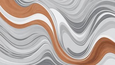 The primary subject of the image is a large, intricate, and colorful pattern. The setting is a white wall, and the visual style appears to be a combination of digital art and illustration. The dominant colors in the image are shades of brown and white, creating a warm and inviting atmosphere.