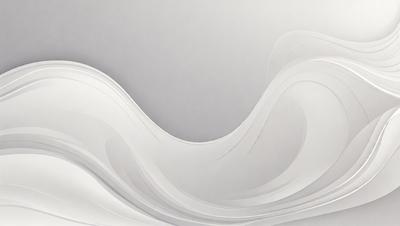 The primary subject of the image is a large, white, flowing wave. The wave is the main focus of the image, and it appears to be a digital art or illustration. The setting is a white wall, which serves as the backdrop for the wave. The visual style gives the impression of a dynamic and powerful force, with the wave's movement and the white color creating a sense of calmness and tranquility.