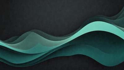 The primary subject of the image is a wave, which is the main object, scene, or focus of the image. The wave is depicted in a digital art style, with a dark background and a blue color scheme. The visual style of the image suggests that it is a digital artwork or illustration, rather than a photo or a traditional drawing. The overall atmosphere of the image is dynamic and dramatic, with the wave's movement and the dark background creating a sense of depth and intensity.