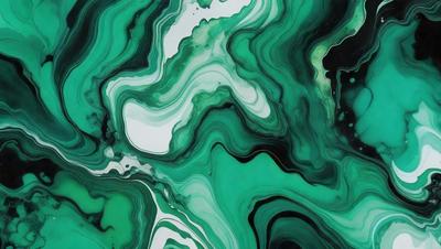 The image features a vibrant green and white patterned background, which creates a lively and energetic atmosphere. The primary subject of the image is a close-up of a leaf, showcasing its intricate details and textures. The leaf is positioned in the center of the frame, drawing attention to its beauty and natural charm. The visual style of the image is a combination of photo and digital art, resulting in a captivating and artistic representation of the leaf.