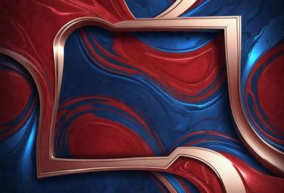 The primary subject of the image is a red and blue swirl pattern, which is the main object, scene, or focus of the image. The setting or background features a red and blue swirl pattern, which is the environment, backdrop, or surface visible in the image. The visual style of the image is digital art, as it is a digital illustration or drawing. The dominant colors in the image are red and blue, creating a vibrant and energetic atmosphere.