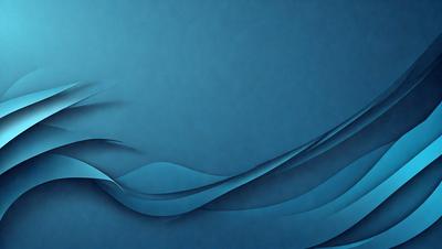 The primary subject of the image is a blue ocean wave. The setting is a blue background, which creates a visually appealing contrast with the wave. The visual style is a digital art or illustration, as the wave is depicted in a detailed and artistic manner. The dominant colors are blue and white, giving the image a calm and serene atmosphere.