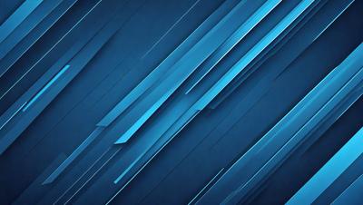 The primary subject of the image is a blue and white striped pattern. The setting is a blue background, and the visual style appears to be a digital art or illustration. The dominant colors are blue and white, creating a calm and soothing atmosphere.