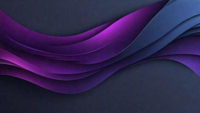 Purple and blue swirls on a dark background.