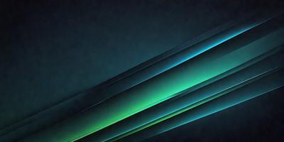 The primary subject of the image is a green and blue striped pattern. The setting is a dark background, which contrasts with the vibrant colors of the striped pattern. The visual style appears to be a digital art or illustration, as the colors and patterns are well-defined and consistent throughout the image. The overall atmosphere is lively and energetic, thanks to the bold and contrasting colors of the striped pattern.