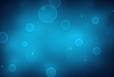 The primary subject of the image is a blue background with a pattern of blue bubbles. The setting is a dark blue background, and the visual style appears to be a digital art or illustration. The dominant colors are blue, and the overall atmosphere is calm and serene.