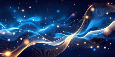 The primary subject of the image is a blue and yellow swirl pattern, which appears to be a digital art or illustration. The setting is a dark blue background, which contrasts with the swirl pattern. The visual style is a combination of digital art and illustration, creating a unique and eye-catching design. The colors and mood of the image are predominantly blue and yellow, with a sense of movement and dynamism.