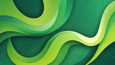 The primary subject of the image is a green and white artwork, possibly a painting or a digital illustration. The setting is a green background, which complements the artwork's colors. The visual style appears to be a combination of photo and digital art, creating a unique and eye-catching piece. The colors and mood of the artwork are predominantly green and white, giving it a calm and serene atmosphere.