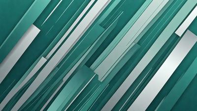 The primary subject of the image is a green and white striped pattern. The setting is a gray background, which contrasts with the green and white stripes. The visual style is a digital art or illustration, as the pattern appears to be a digital creation. The colors and mood of the image are predominantly green and white, giving it a clean and modern appearance.
