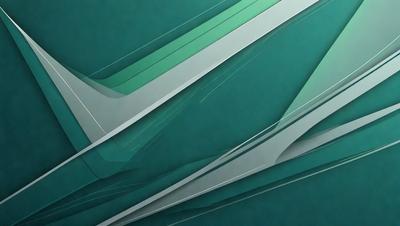The primary subject of the image is a series of silver and green stripes, which are arranged in a visually appealing manner. The setting is a dark blue background, which contrasts with the silver and green stripes. The visual style of the image is a combination of digital art and illustration, creating a unique and eye-catching design. The colors and mood of the image are predominantly silver and green, with a hint of blue, giving it a modern and sophisticated appearance.