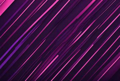 The primary subject of the image is a purple background with a pattern of pink and purple stripes. The setting is a dark room, and the visual style appears to be a digital art or illustration. The dominant colors and overall atmosphere are a mix of purple and pink, creating a visually striking and somewhat moody scene.