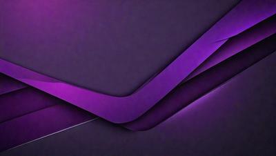 The primary subject of the image is a purple and white design, which appears to be a logo or a pattern. The setting is a dark background, which contrasts with the purple and white design. The visual style of the image is a combination of digital art and illustration, creating a unique and eye-catching appearance. The colors and mood of the image are predominantly purple and white, giving it a modern and sophisticated feel.