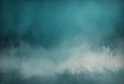 The primary subject of the image is a large body of water, which appears to be a blue ocean. The setting is a vast expanse of water, with no visible land or other objects. The visual style of the image is a painting, which gives it a more artistic and creative appearance. The dominant colors in the painting are blue and white, creating a serene and calming atmosphere.