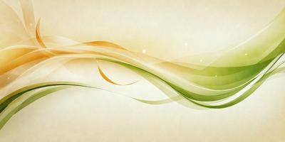 The primary subject of the image is a colorful, swirling design that features a mix of green, orange, and white colors. The setting is a white background, which provides a clean and uncluttered appearance. The visual style is a combination of digital art and illustration, creating a dynamic and eye-catching pattern. The colors and mood of the image are vibrant and lively, with the green and orange hues evoking a sense of energy and vitality.