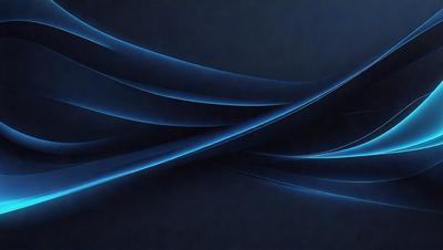 The primary subject of the image is a blue, swirling pattern. The setting is a dark blue background, which creates a striking contrast with the swirling pattern. The visual style appears to be a digital art or illustration, as the swirling pattern is intricately detailed and the overall atmosphere is vibrant and dynamic.