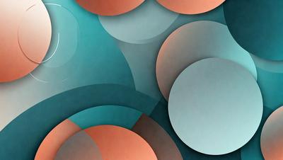 The primary subject of the image is a series of circles, which are the main objects in the scene. The circles are arranged in a pattern, creating a visually appealing composition. The setting is a blue background, which adds a contrasting color to the circles. The visual style of the image is a combination of digital art and illustration, as the circles are depicted in a detailed and artistic manner. The overall atmosphere of the image is one of creativity and visual interest, with the blue background and the circles creating a unique and