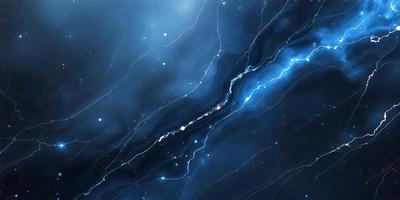 The primary subject of the image is a blue and white nebula, which is a cloud of gas and dust in space. The setting is a dark, star-filled sky, with the nebula being the main focus of the image. The visual style is a combination of digital art and illustration, creating a striking and detailed representation of the celestial object. The colors and mood of the image are predominantly blue and white, with a sense of wonder and awe, as the viewer is able to appreciate the