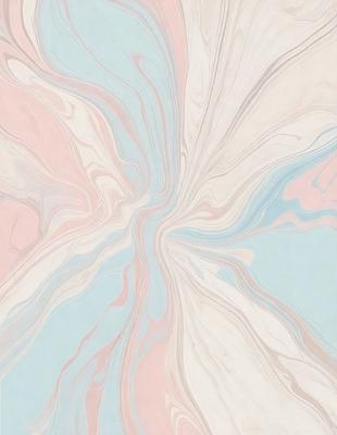 The primary subject of the image is a swirling, colorful pattern that resembles a painting or a digital artwork. The setting is a blue and pink background, which adds to the vibrant and lively atmosphere of the scene. The visual style is a combination of photo and digital art, creating a unique and eye-catching piece. The colors and mood of the image are predominantly blue and pink, evoking a sense of warmth and creativity.