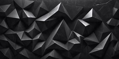 The primary subject of the image is a black and white geometric pattern. The setting is a black background, which contrasts with the pattern. The visual style is a combination of digital art and illustration, creating a unique and intricate design. The dominant colors are black and white, giving the image a classic and timeless appearance.