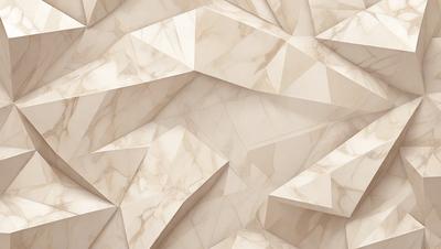 The primary subject of the image is a marble wall with a patterned design. The setting is a room with a white marble wall as the main focus. The visual style is a combination of a photo and digital art, creating a unique and intricate pattern. The colors and mood of the image are predominantly white, giving it a clean and elegant appearance.