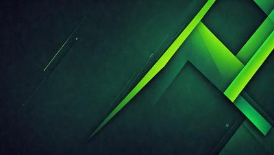 The primary subject of the image is a green and white mountain. The setting is a dark background, which contrasts with the bright colors of the mountain. The visual style is a digital art or illustration, creating a striking and eye-catching image. The dominant colors are green and white, giving the mountain a lush and serene appearance.