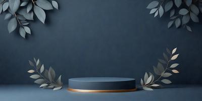 The primary subject of the image is a blue square or circle, which is placed on a blue background. The setting appears to be a studio or a similar environment, as the background is a solid blue color. The visual style of the image is a combination of photo and digital art, creating a unique and artistic appearance. The colors and mood of the image are predominantly blue, giving it a calm and serene atmosphere.