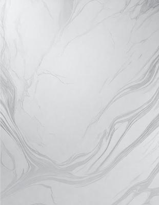 The primary subject of the image is a large, white marble tile. The setting is a white marble wall, which serves as the background. The visual style is a close-up of the marble tile, showcasing its texture and details. The colors and mood of the image are predominantly white, giving it a clean and elegant appearance.