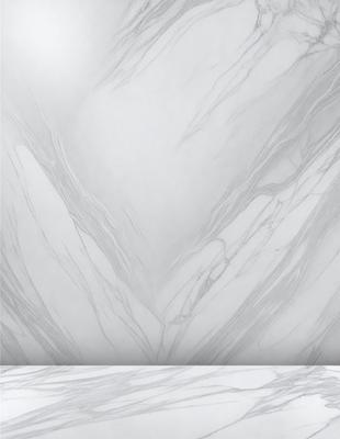 The image features a marble wall with a patterned design. The primary subject is the marble wall, which is the main focus of the image. The setting is a room with a marble wall, and the visual style is a close-up of the marble wall. The colors and mood of the image are predominantly white, giving it a clean and elegant appearance.